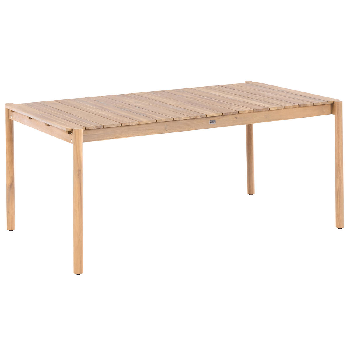 SET MOBILIER DE GRĂDINĂ cu 6 locuri maro deschis lemn de salcâm Manado/Sumba - maro/maro deschis, lemn - Beliani
