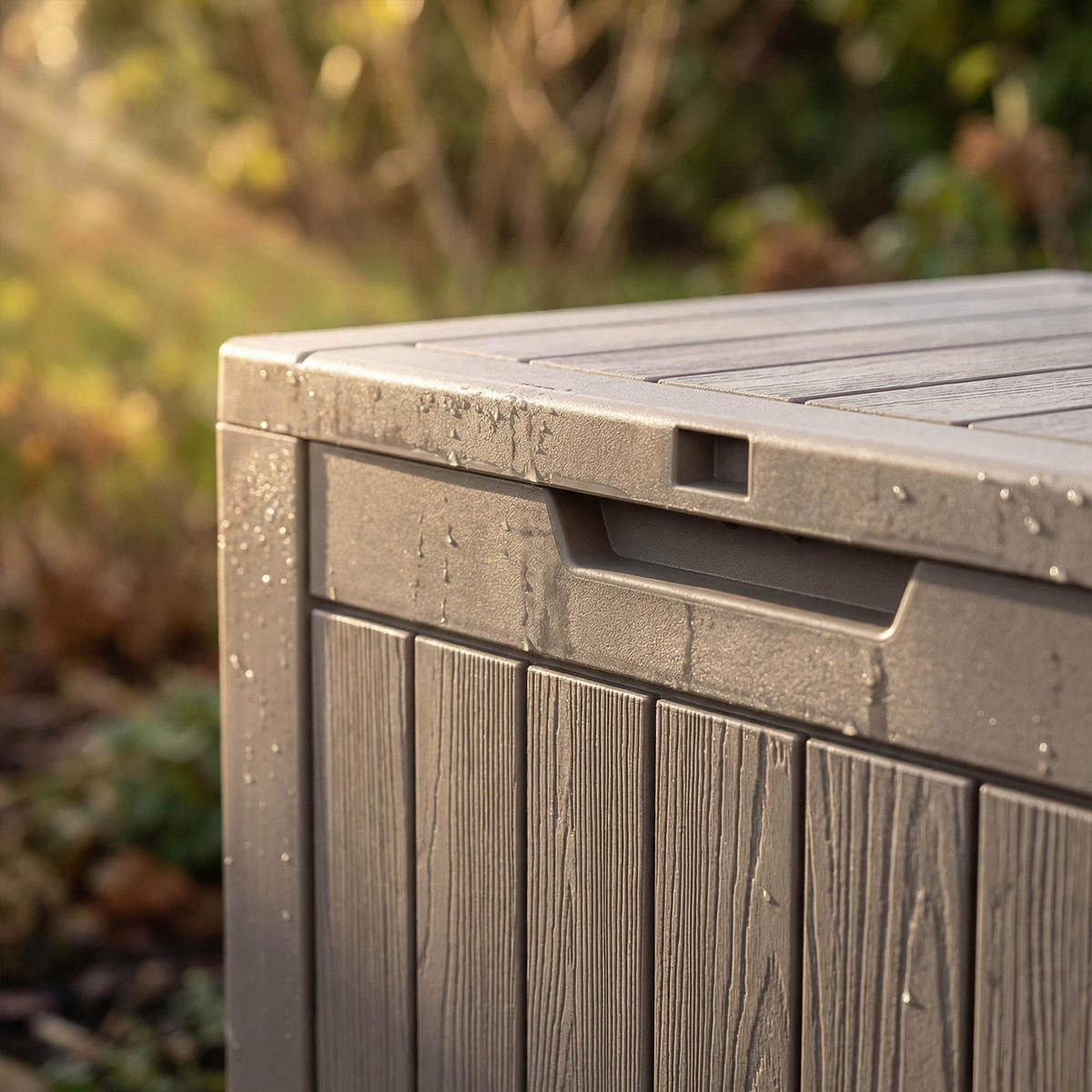 GARTENBOX 117L Grau - Grau, Kunststoff (56/53.2/43.1cm) - Akord