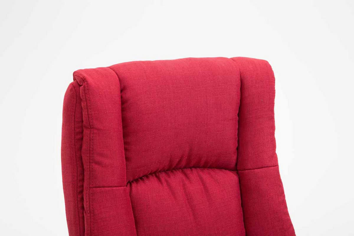 BÜROSTUHL Sportino XL, Stoff Rot - Rot, Kunststoff/Textil (66/116/70cm) - TPFLiving