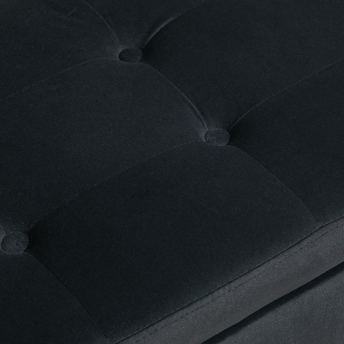 LUXUS Sitzbank Polsterbank mit Stauraum Armlehnen Polyester Holz Dunkelgrau - Dunkelgrau, Kunststoff (42/65/107cm) - HOMCOM