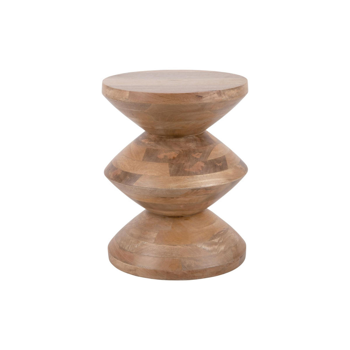 BEISTELLTISCH Totem 35/35/46 cm - Braun, Holz (35/35/46cm) - Leitmotiv