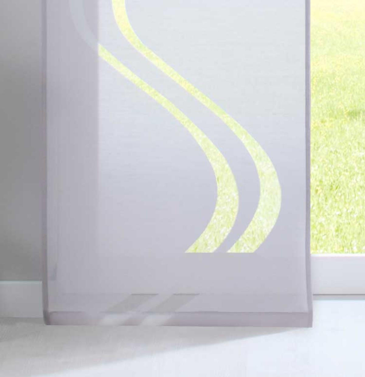 VORHANG BONN HxB 245x45 cm Grau - Grau, Textil (45/245cm) - Gardinenbox