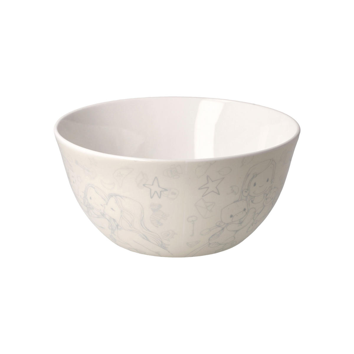 KÜNSTLERSCHALE Anouk - Glaub an deine Träume, Fine Bone China, Beige, 15 cm - Beige, Keramik (7cm) - Goebel