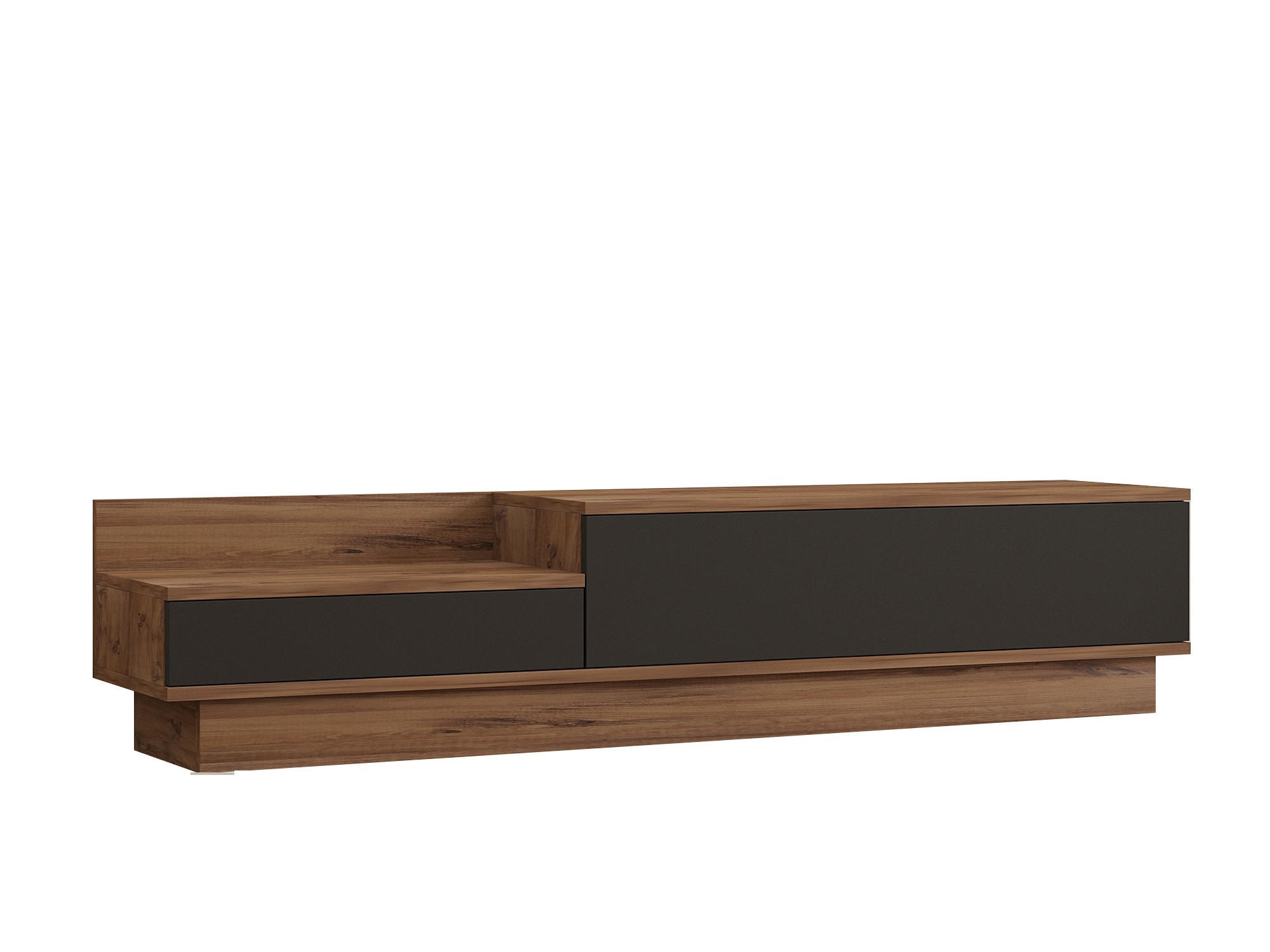 TV-MÖBEL asir Braun - Braun, Holz (35/35/160cm) - Habitat Garten