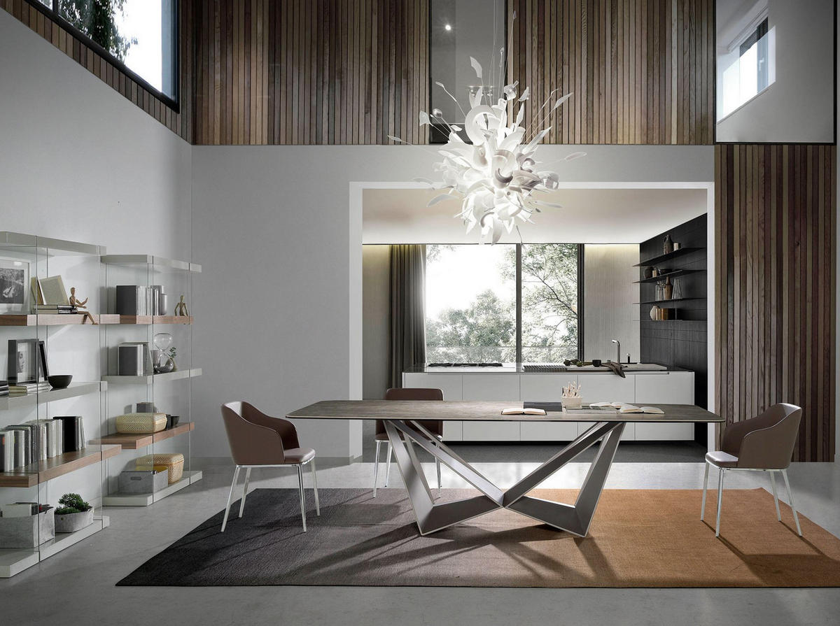 STUHL Kunstleder braun 51/56/79 cm - Chromfarben/Edelstahlfarben, Leder/Kunststoff (51/79/56cm) - ANGEL CERDA