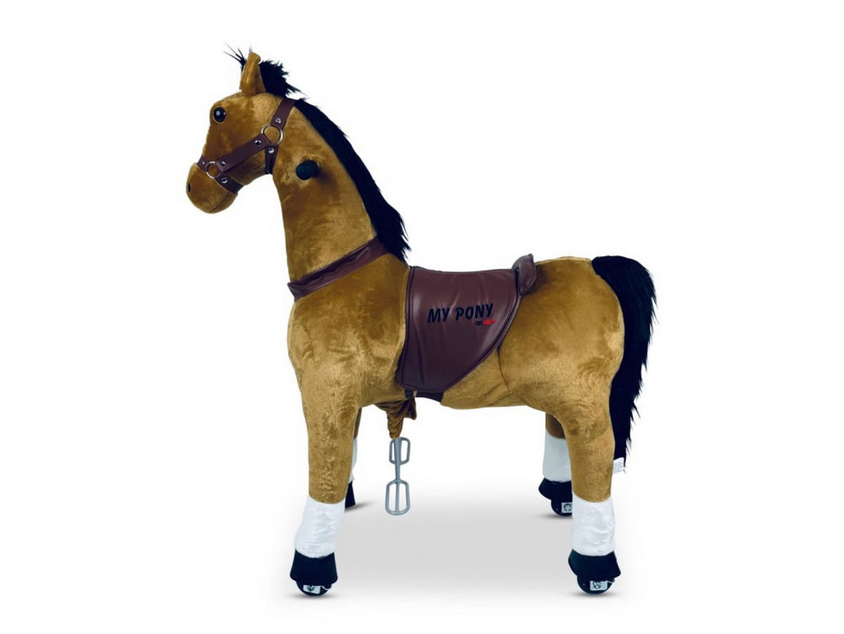 REITPFERD Brandy Größe S - Braun, Kunststoff (74/29/83cm) - TPFLiving