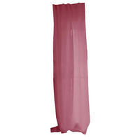 SCHLAUFENVORHANG reines Leinen mit verdeckten Schlaufen rose-de provence 135/245 cm - Altrosa, Naturmaterialien (135/255cm) - beties Heimtextil