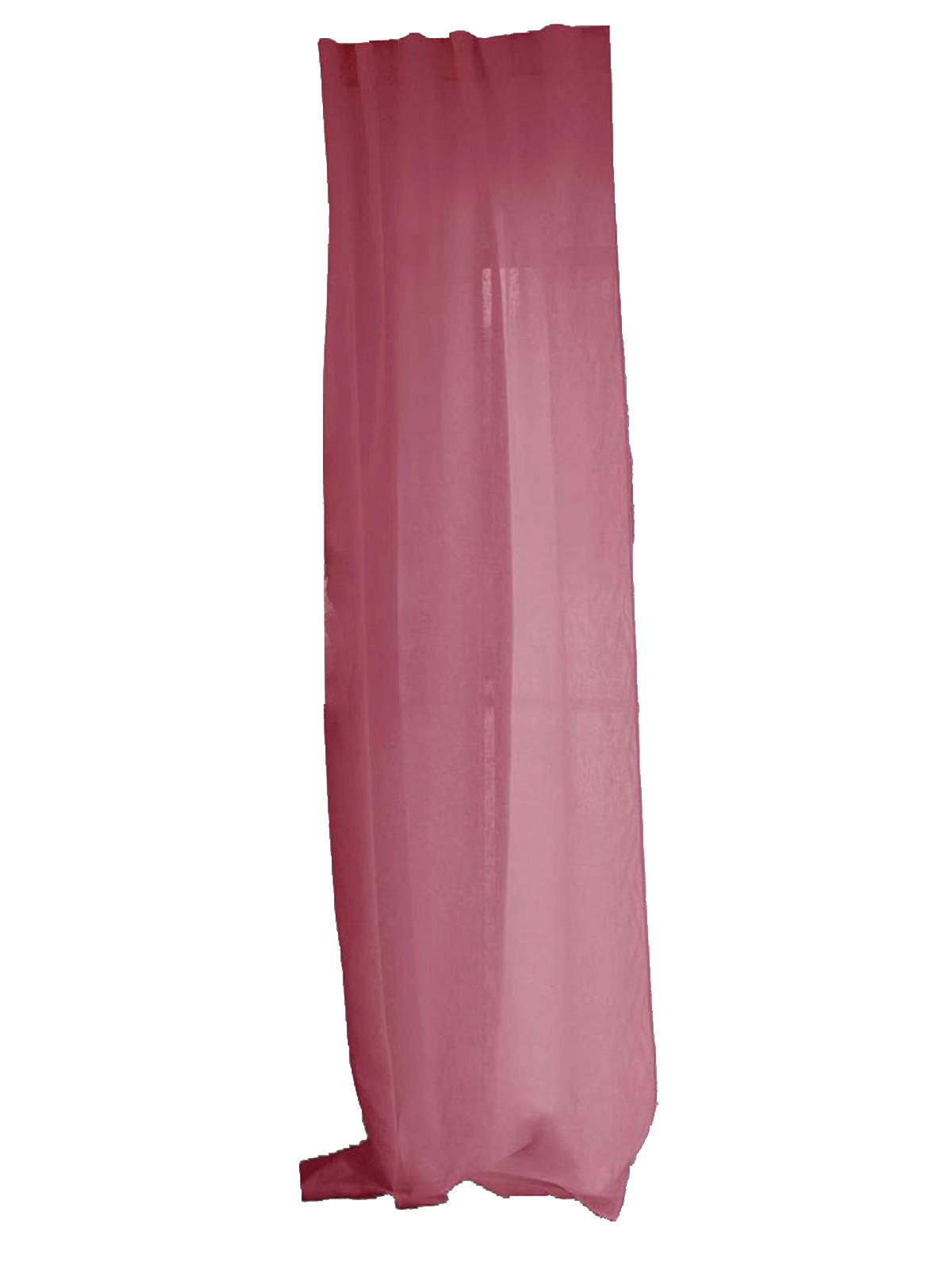 SCHLAUFENVORHANG reines Leinen mit verdeckten Schlaufen rose-de provence 135/245 cm - Altrosa, Naturmaterialien (135/255cm) - beties Heimtextil