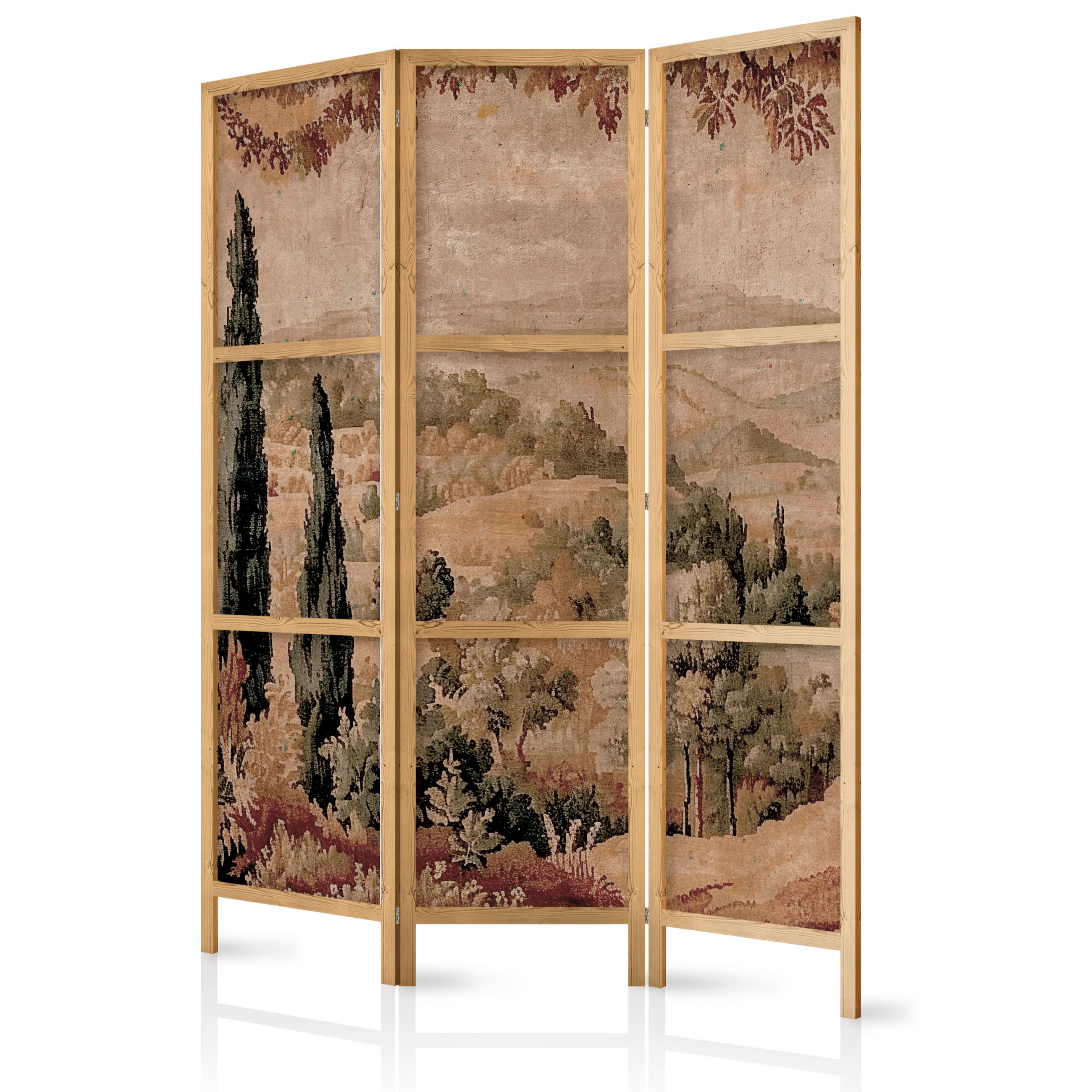 Muralo Paravent Mehrfarbig 135x172x3 cm