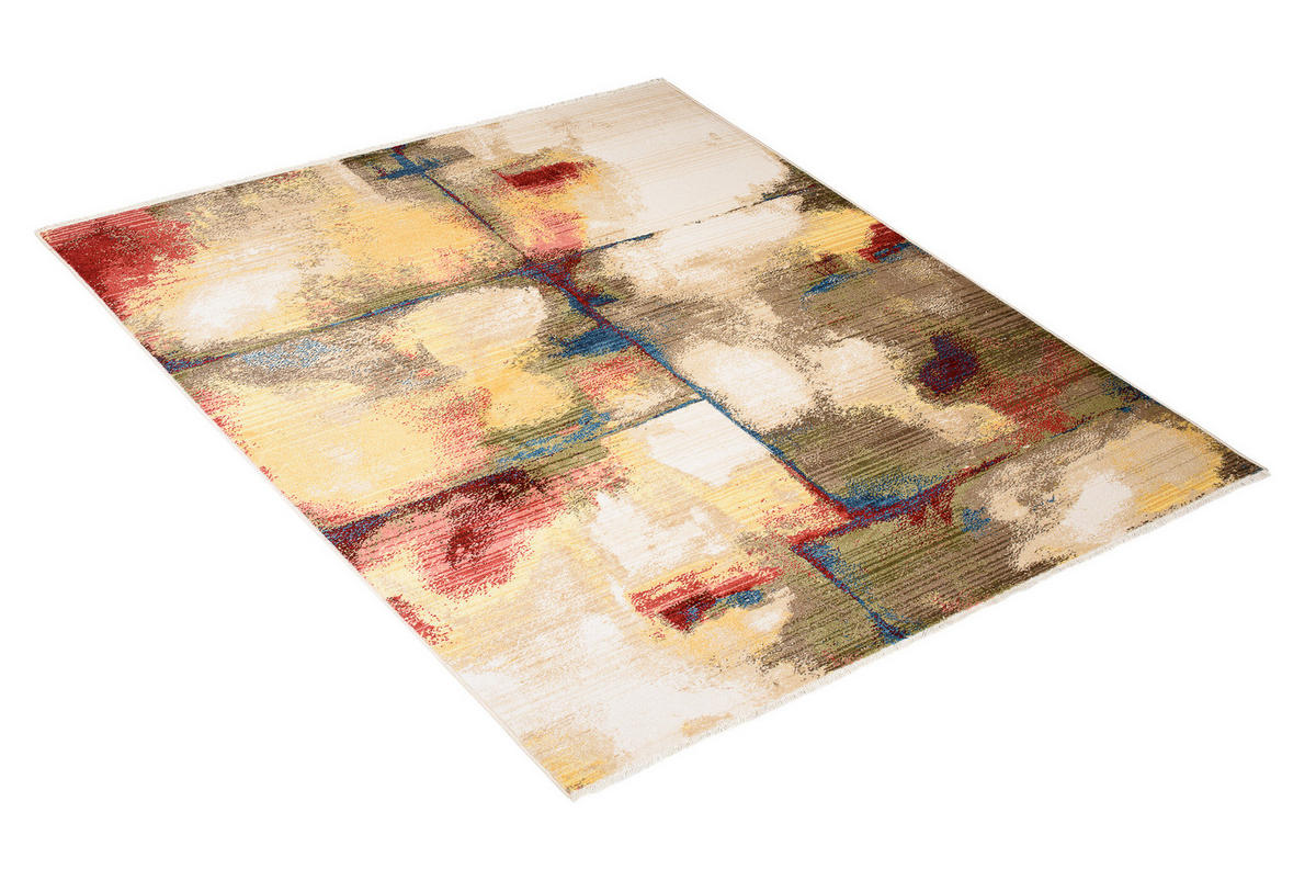 TEPPICH RIVIOLI Creme 80/150 cm - Creme, Textil (80/150cm) - Tapiso