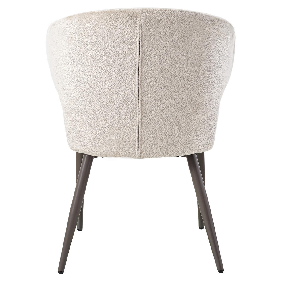 ESSZIMMERSTUHL Ares Beige 60/60/84.5cm - Beige, Textil (60/84.5/60cm) - PTMD Collection