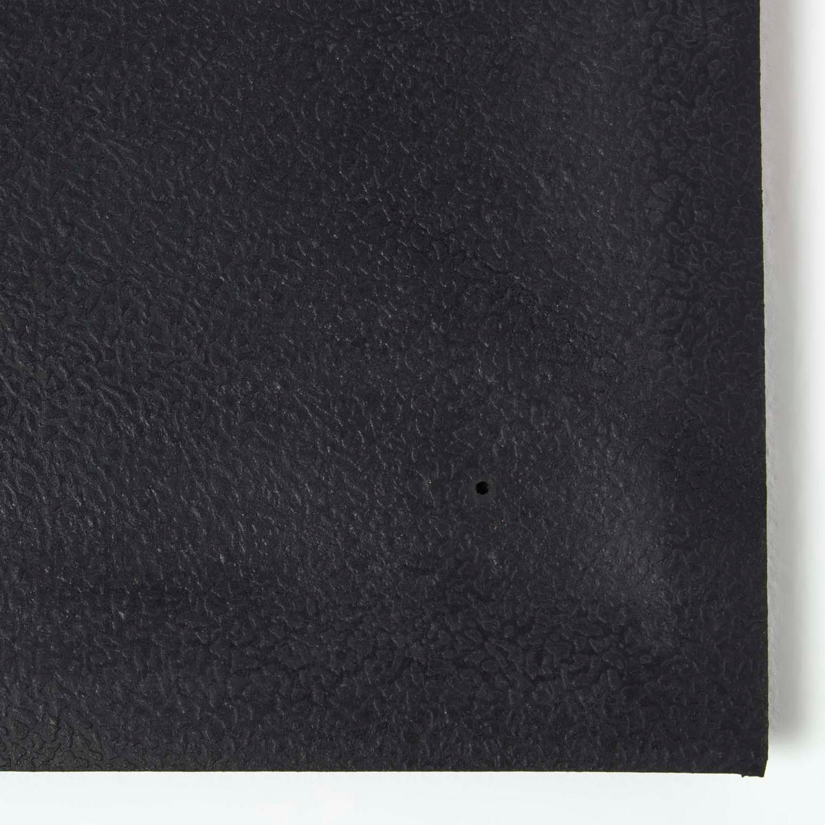 FUSSMATTEN-UNTERLAGE – Gummi, 50/81 cm - Schwarz, Naturmaterialien (50/81cm) - Homescapes