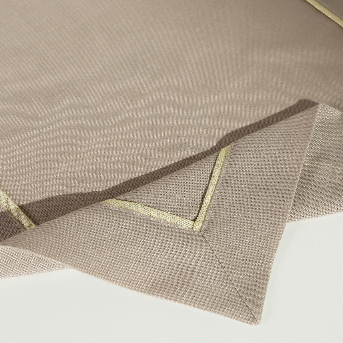 TISCHDECKE Tideno - Beige, Textil (180/130/1cm) - home&you