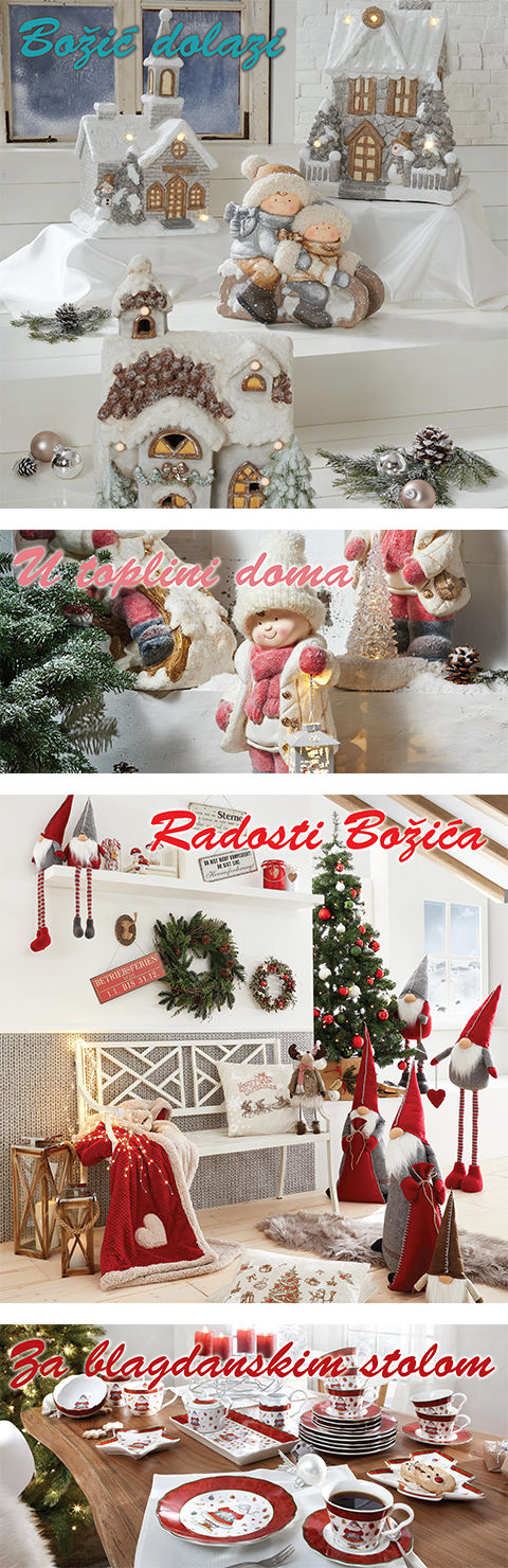 stilovi božićnih ukrasa