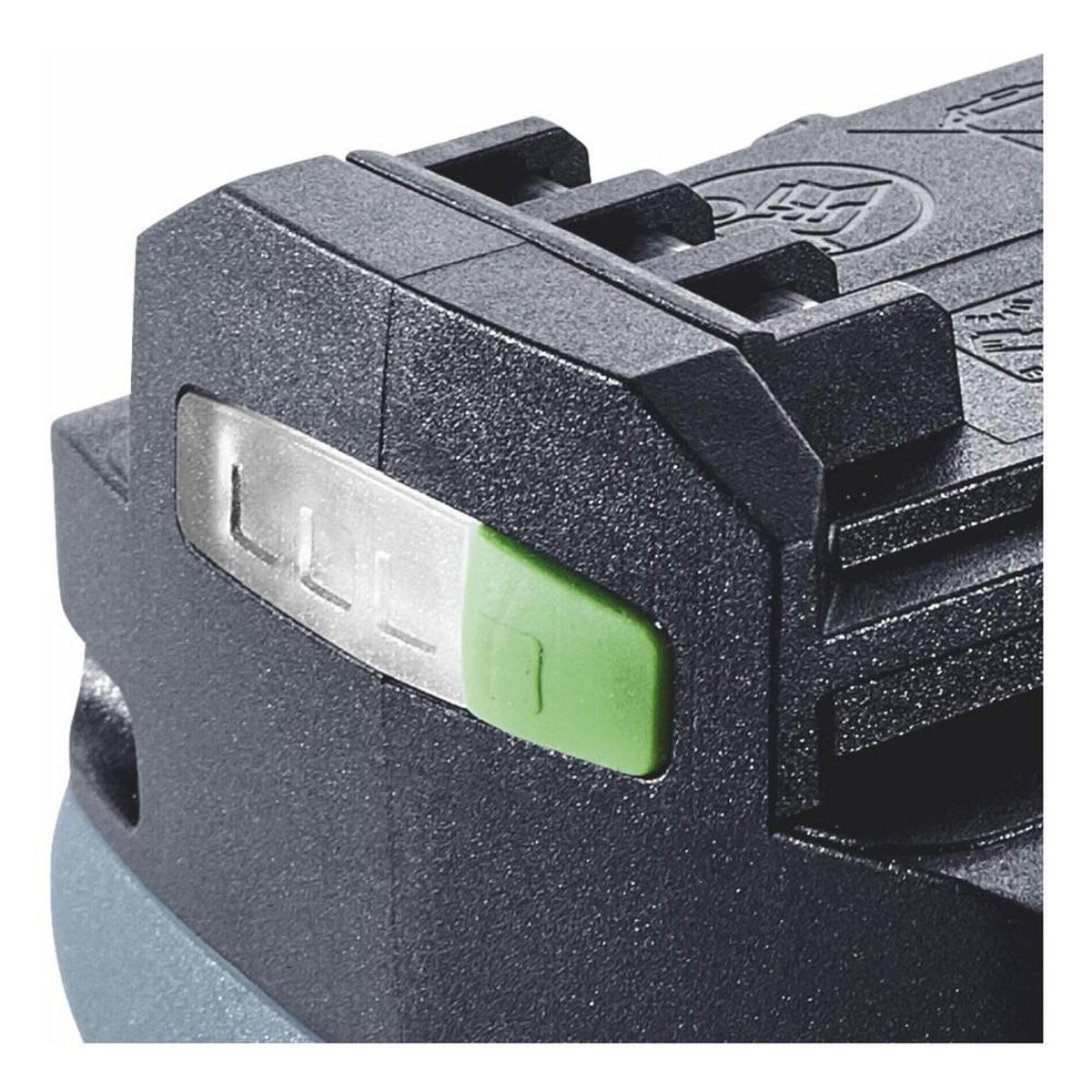 FESTOOL BP 18 Li 3,0 C Akku 18 V 3,0 Ah / 3000 mAh Li-Ion ( 577658 ) mit Ladestandanzeige - Multicolor, Kunststoff (13/90/5cm) - Festool