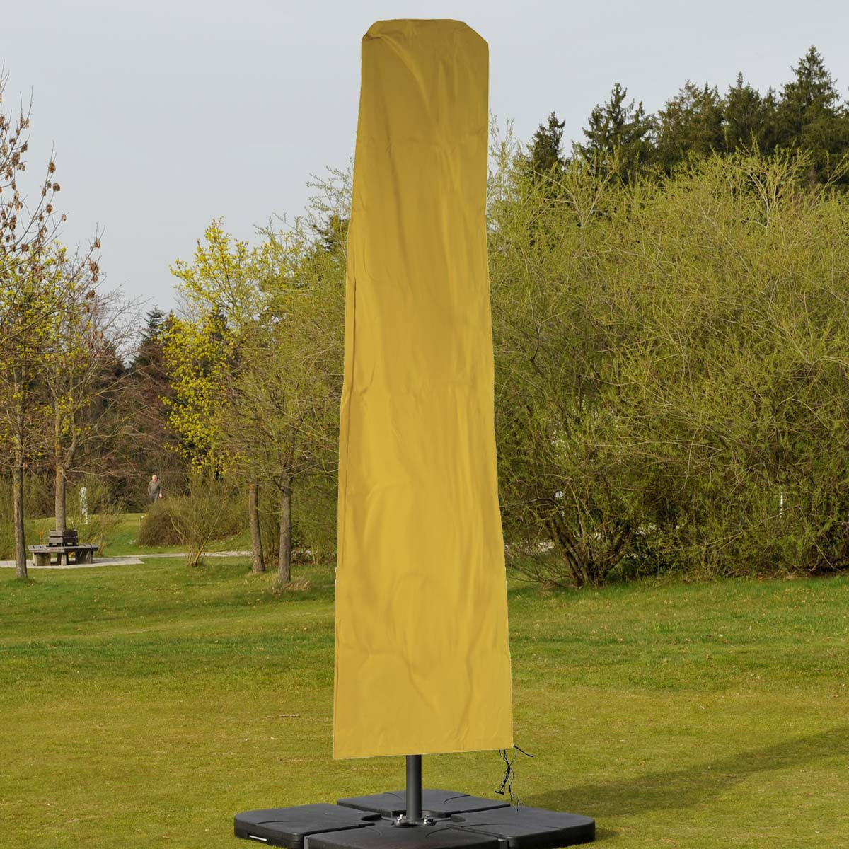 SCHUTZHÜLLE FÜR MARKTSCHIRM Gelb - Gelb, Textil (60/280/30cm) - MCW