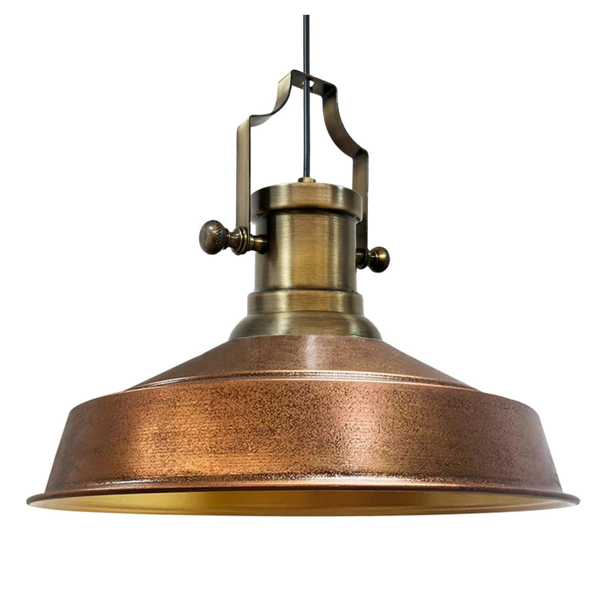 HÄNGELAMPE Asletl Industrial 40/36 cm - Kupferfarben, Metall (36/40/36cm) - Bamyum