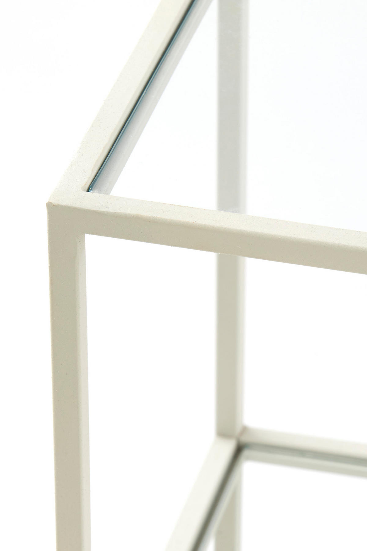 KONSOLENTISCH Aino Weiß 140/35/80 cm - Weiß, Metall (140/35/80cm) - Light & Living