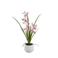 KÜNSTLICHE Orchidee - Feng 51 cm - Lila, Kunststoff (51cm) - aplanta