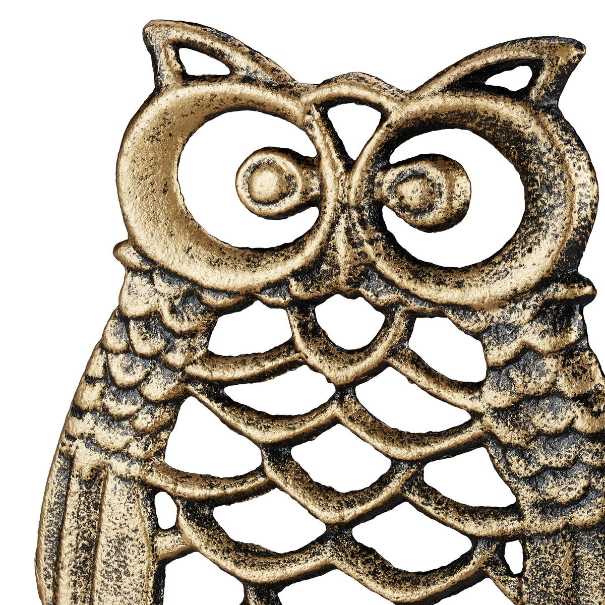 TÜRGLOCKE - Goldfarben, Textil/Metall (19/26.5/11cm) - Relaxdays