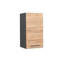 HÄNGESCHRANK Fame-Line Goldkraft Eiche 40 cm - Honigeiche/Anthrazit, Holzwerkstoff (40/72/34.1cm) - Vicco