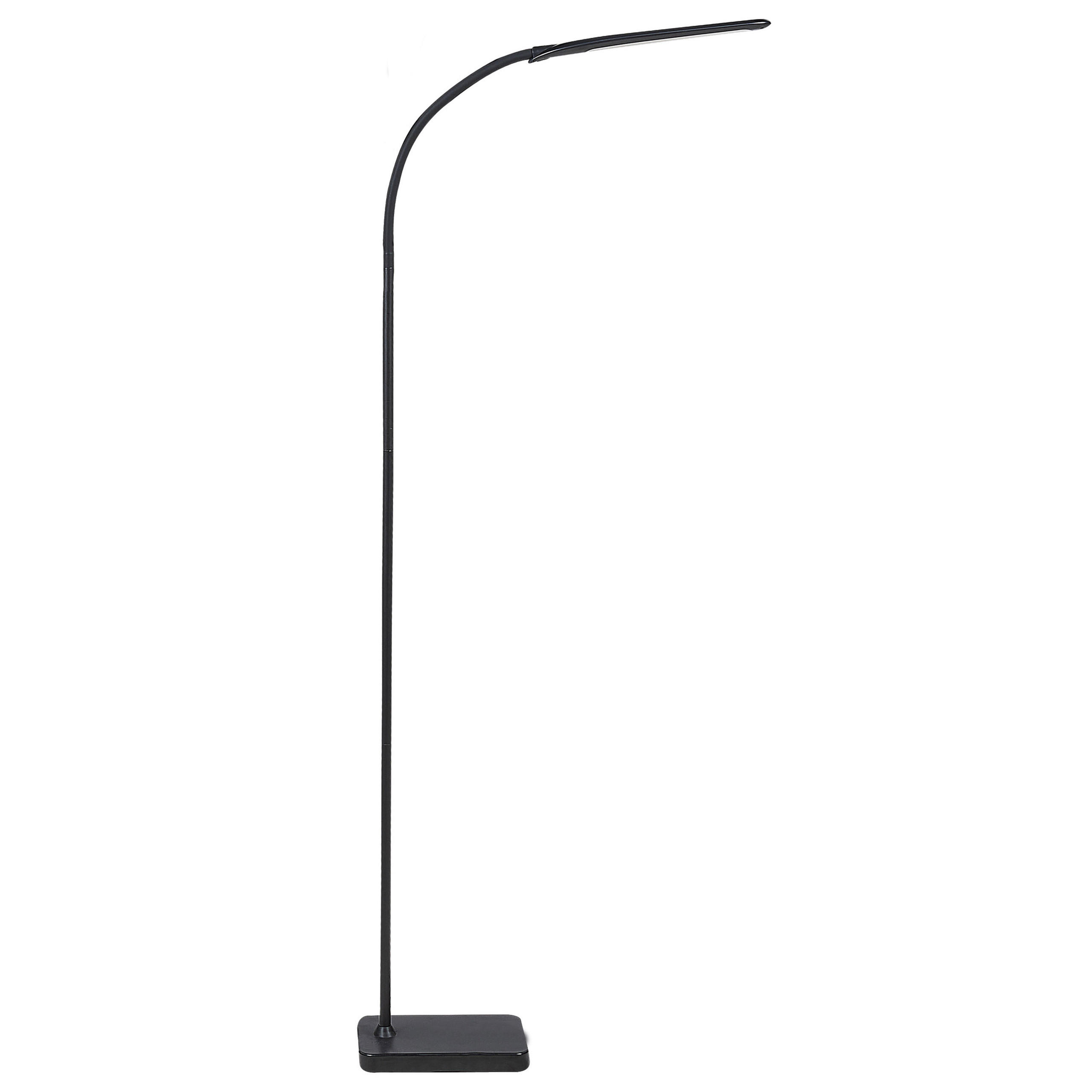 STEHLAMPE Norma 26/30/174 cm - Schwarz, Metall (30/26/174cm) - Beliani