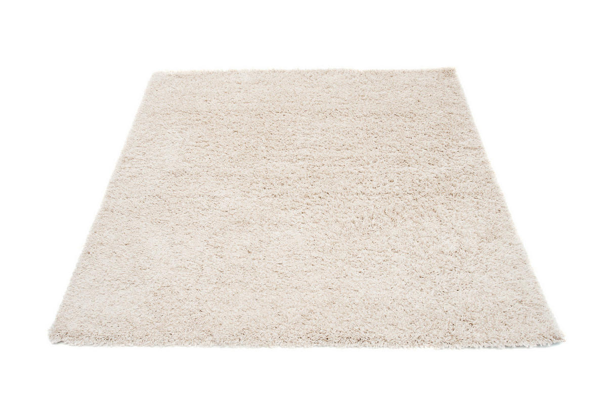 TEPPICH ESSENCE SQUARE Beige Creme 200/200 cm - Creme, Kunststoff (200/200cm) - Tapiso