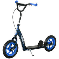 KINDERSCOOTER DE-16947 grandes roues 5 niveaux réglable Bleu - Blau, Metall (118/52/88cm) - ComfortXL