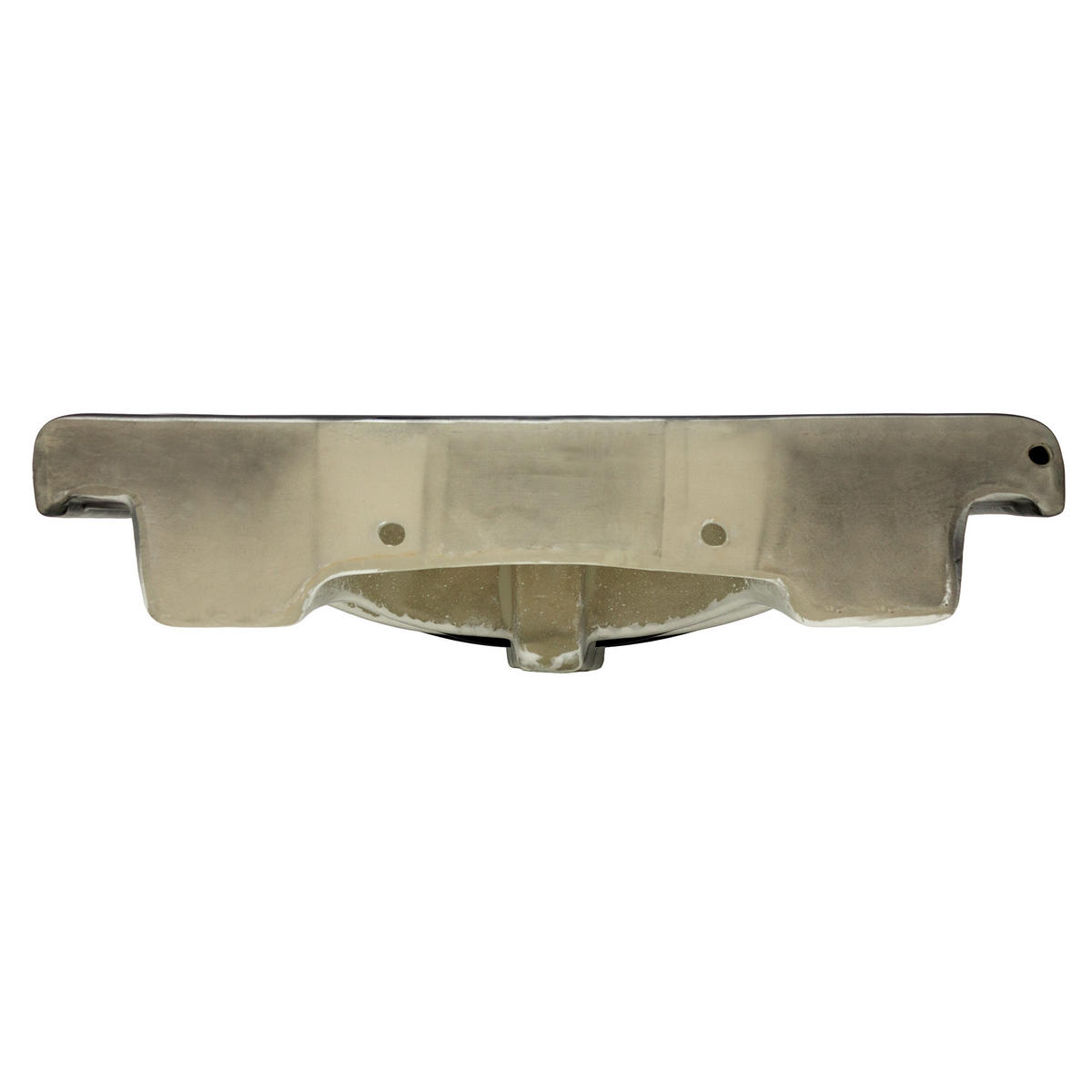 WASCHBECKEN - Schwarz, Keramik (50.5/22.5/87cm) - ML-DESIGN