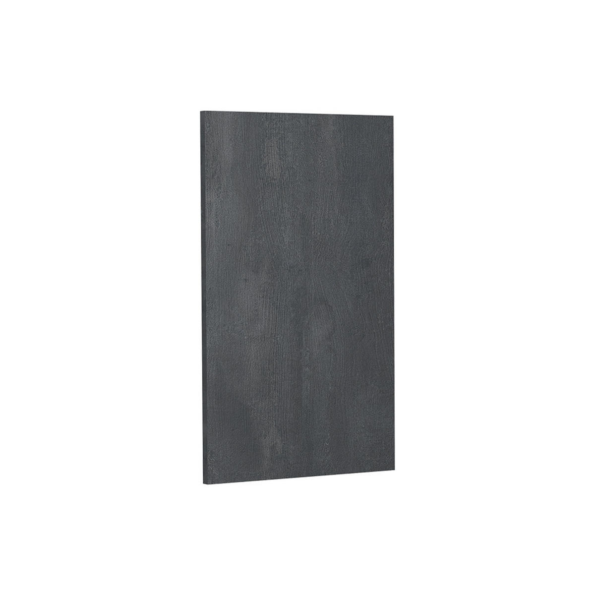 KUCHYŇSKÁ DVÍŘKA R-Line Černý beton 36.4 x 59 cm nábytková čela pro rohovou závěsnou skříňku - černá, kompozitní dřevo (36.4/59/1.8cm) - Vicco