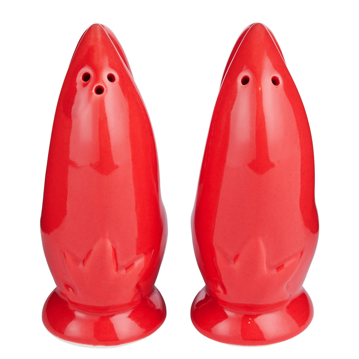 SALZ- UND PFEFFERSTREUER (2-tlg.) Salt & Pepper Hummer - Rot, Stein (4.5/11/7cm) - Butlers