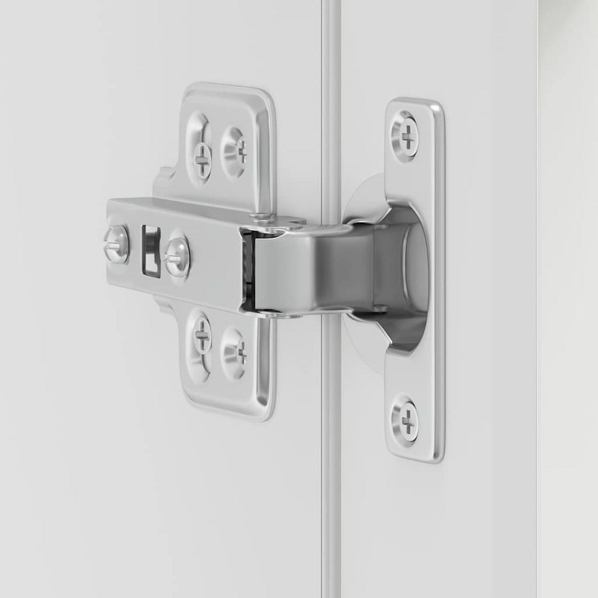 KÜCHEN-HÄNGESCHRANK Mit Glastür Weiss - Weiß, Holzwerkstoff (31/60/80cm) - vidaXL