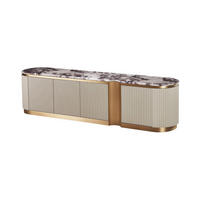 TV-LOWBOARD STILIG Beige 200x40x50 cm - Beige, Holzwerkstoff (200/50/40cm) - FURNLUX