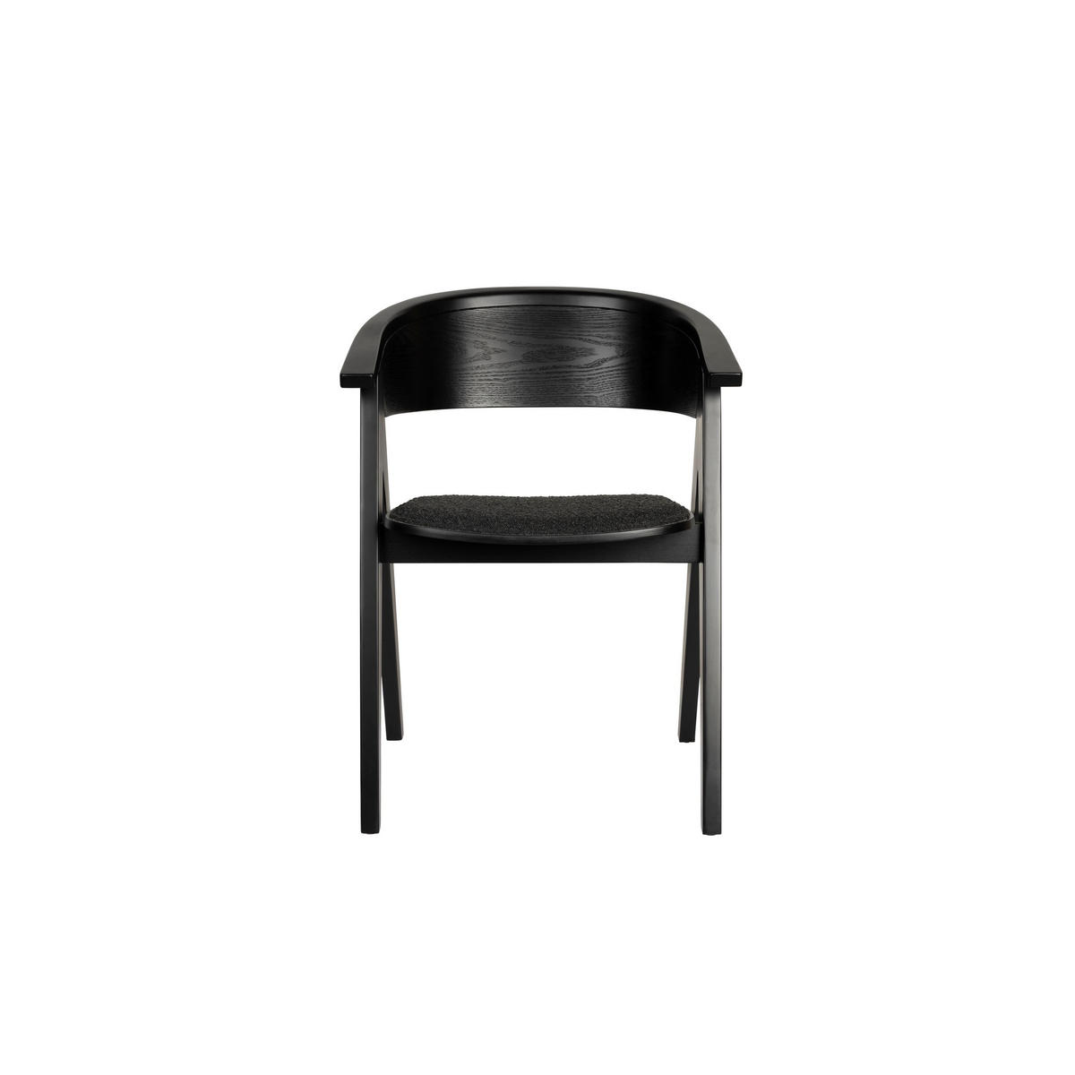 ESSZIMMERSTUHL NDSM Schwarz - Schwarz, Holz (59/79/54cm) - Zuiver