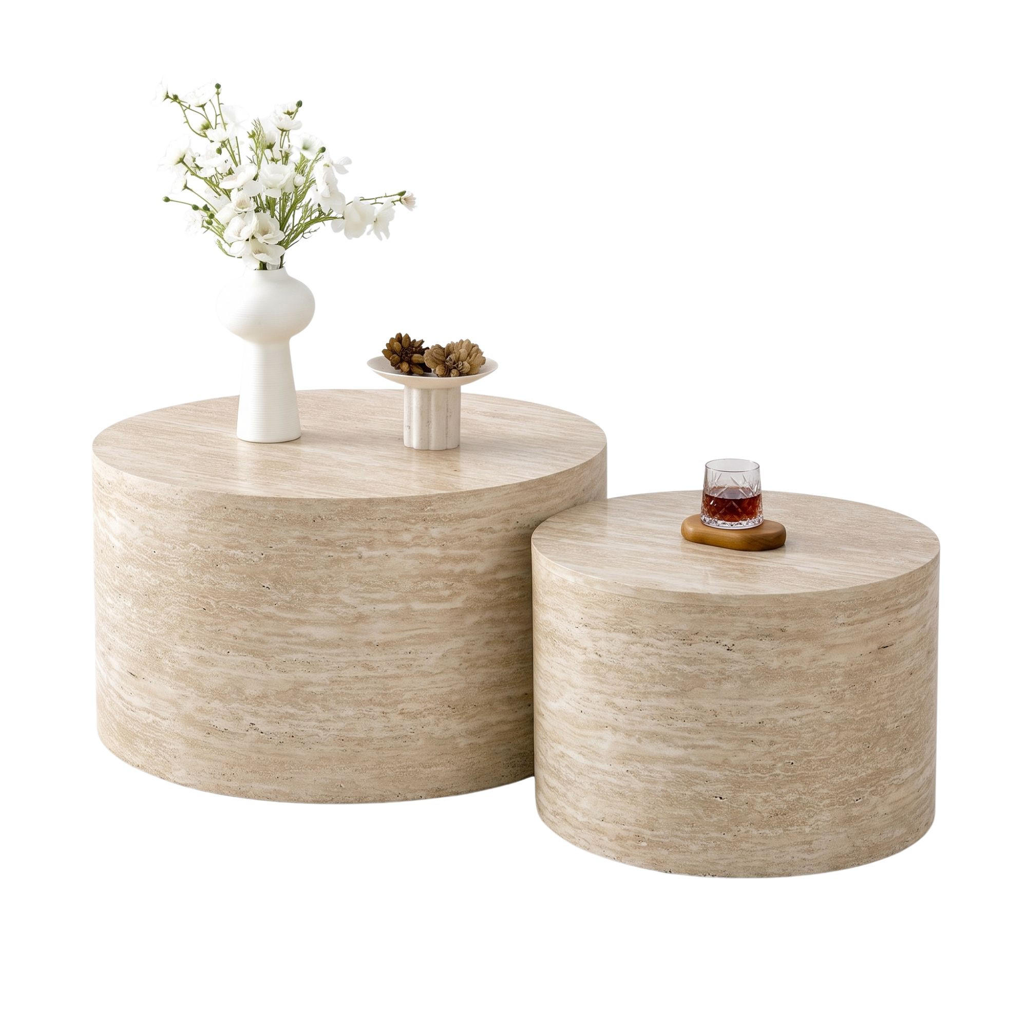 Urban Meuble Couchtisch Natur 62.8x35x62.8 cm
