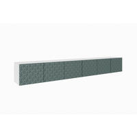 TV-SCHRANK CALI - Weiß/Grün, Holzwerkstoff (300/41/40cm) - Meblini