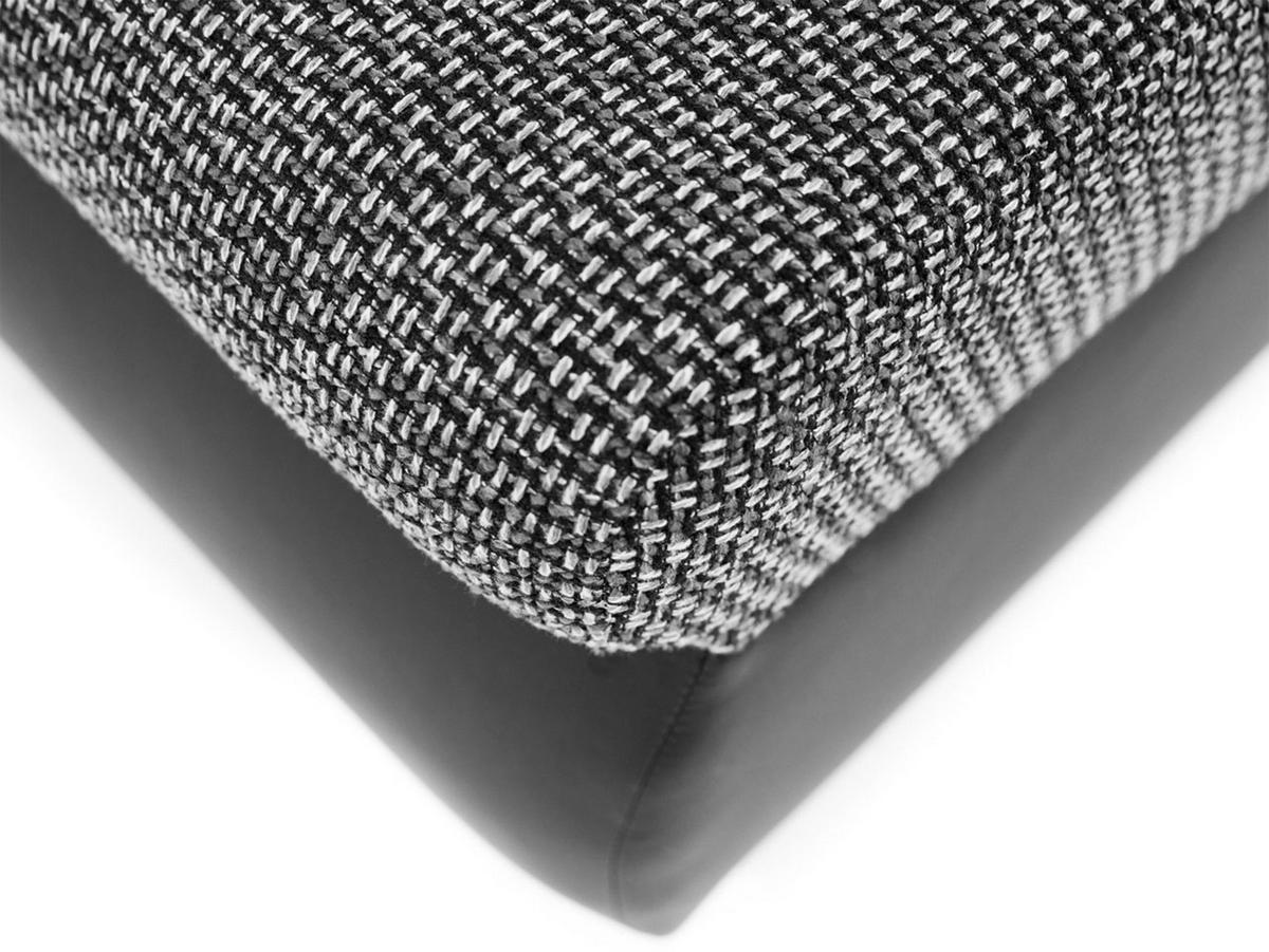 POLSTERHOCKER Orkan Klein - Silberfarben/Hellgrau, Holz/Textil (60/39/60cm) - MIRJAN24