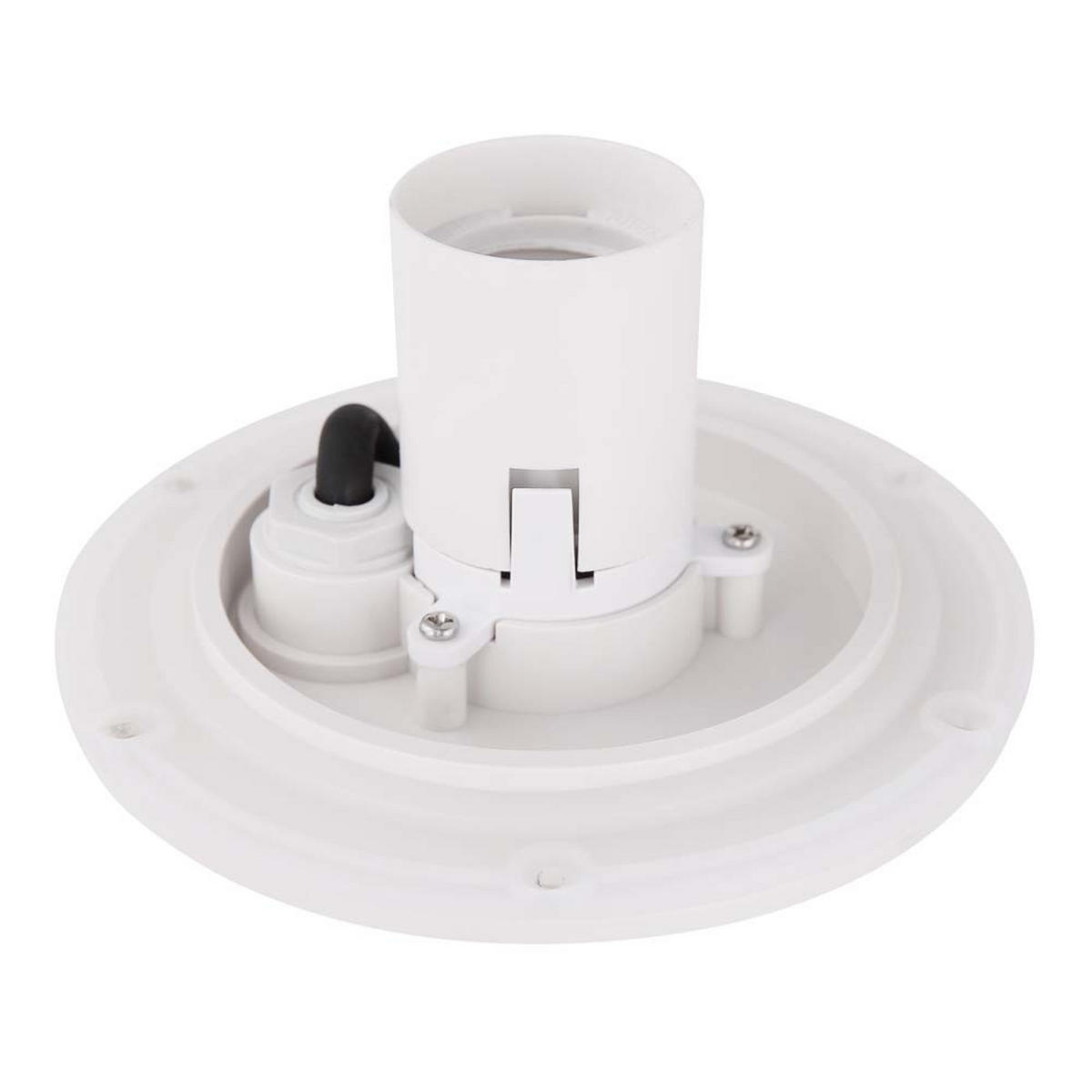 LED STECKLEUCHTE VASCON Weiß - Weiß, Kunststoff (24/24/80cm) - Globo Lighting