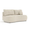 SCHLAFSOFA Cirrus Beige Plüschstoff - Beige/Schwarz, Holz/Holzwerkstoff (206/95/105cm) - Maison de Reve