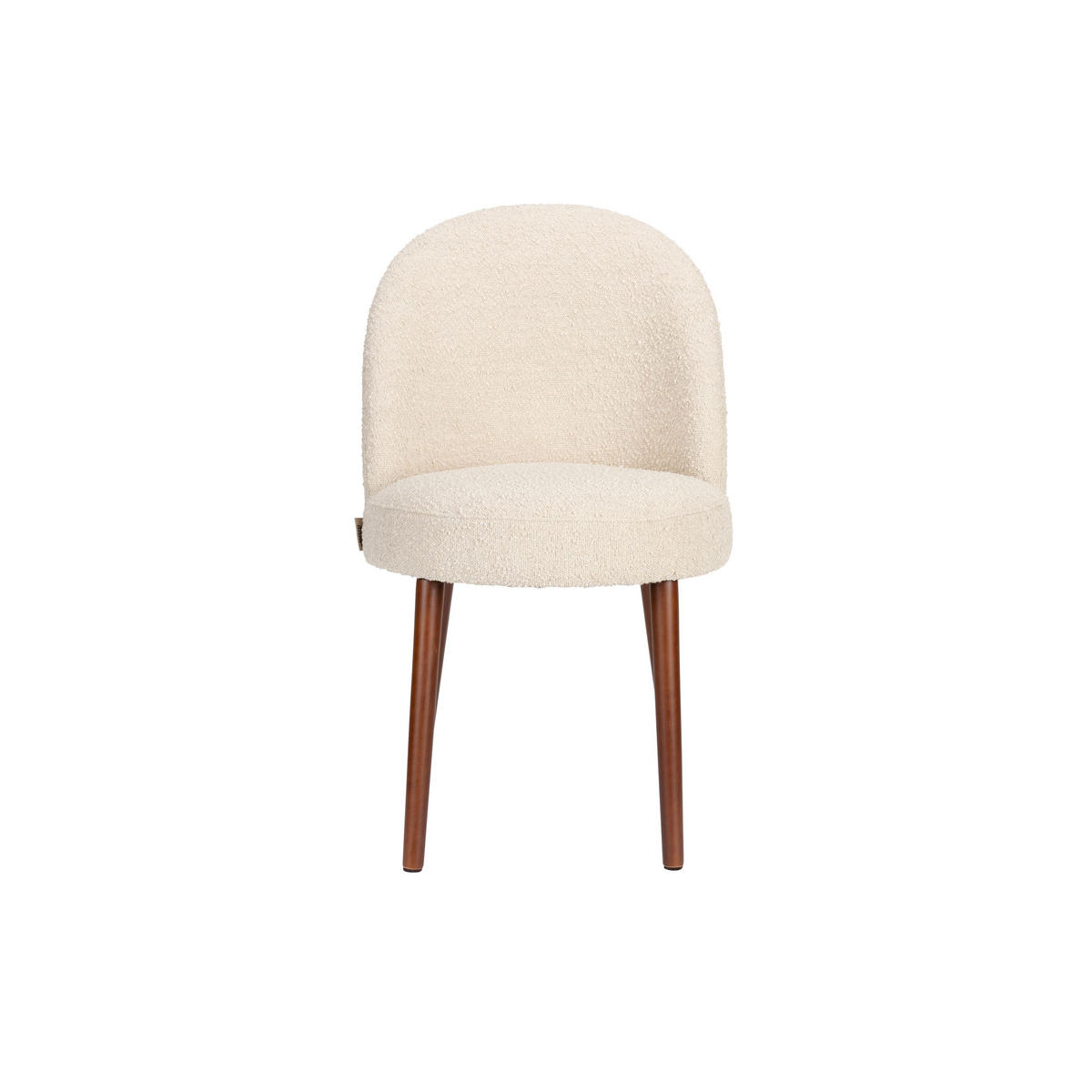 ESSZIMMERSTUHL Barbara Bouclé Beige - 2 er Set - Beige, Kunststoff (50/84.5/60.5cm) - Dutchbone