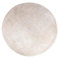 INDOOR-TEPPICH MODERN ART Stoff Beige 150 cm - Beige, Textil (150/150cm) - riess-ambiente