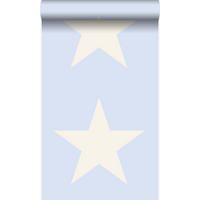 TAPETE Sterne 53 cm x 10.05 m - Blau, Papier (53/1000cm) - Origin Wallcoverings
