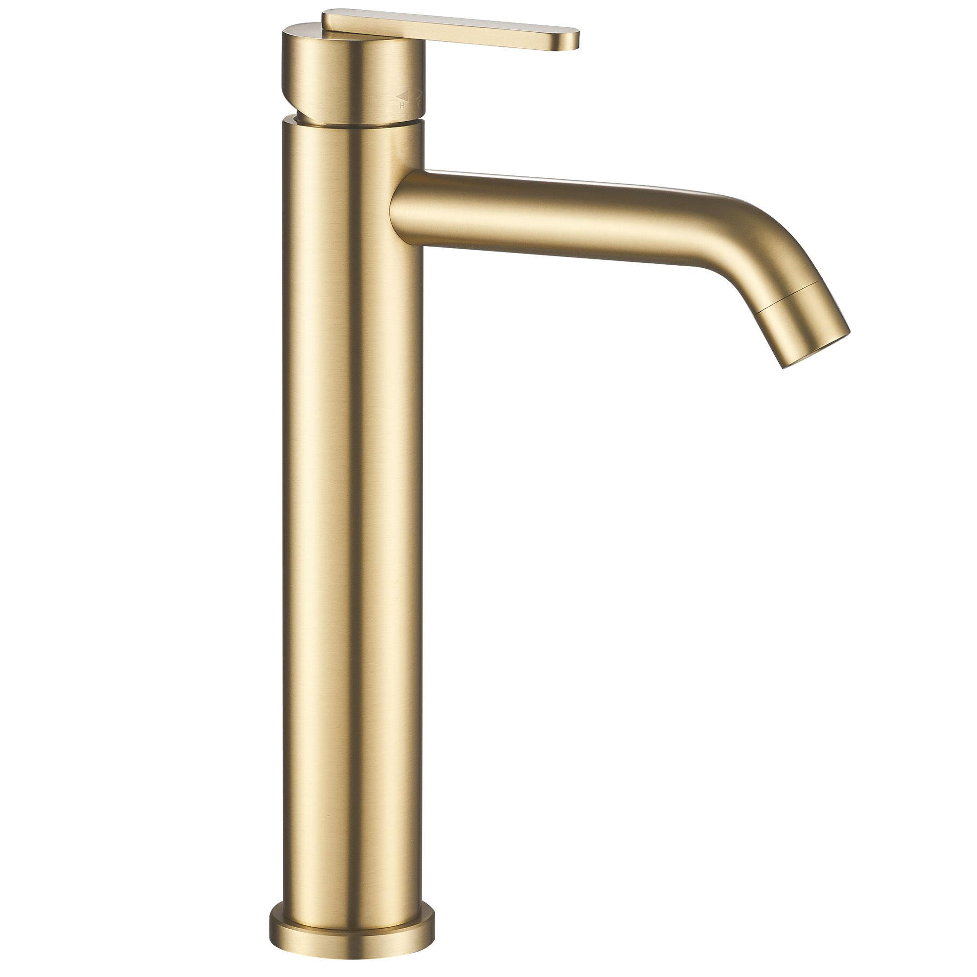 WASCHBECKENARMATUR ONTARIO BRUSH GOLD 14,5/4,5/30 cm - Goldfarben, Metall (4.5/30/14.5cm) - REA