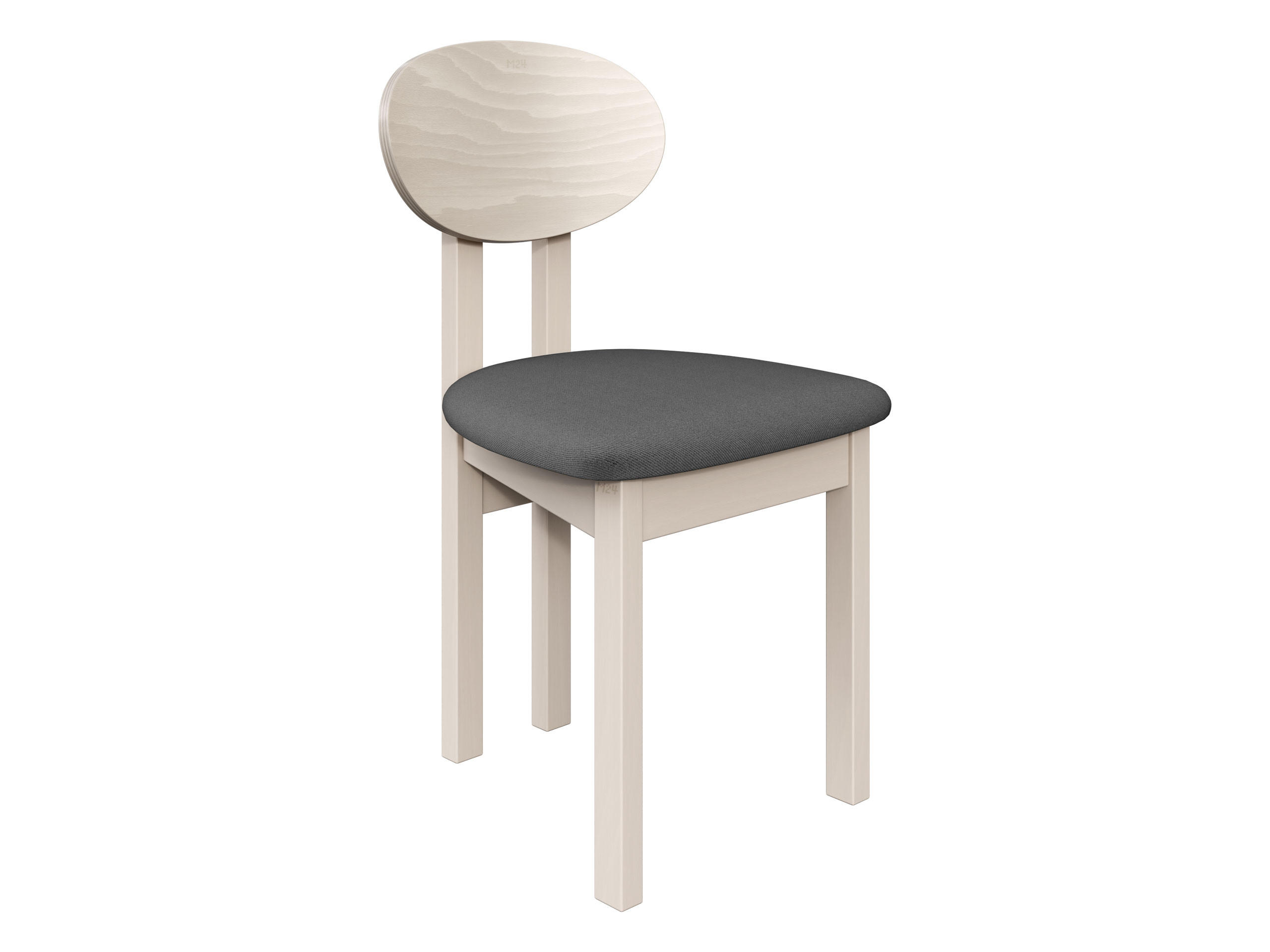 ESSZIMMERSTUHL Divo III - Kaschmir/Grau, Holz/Textil (47/85/48cm) - MIRJAN24