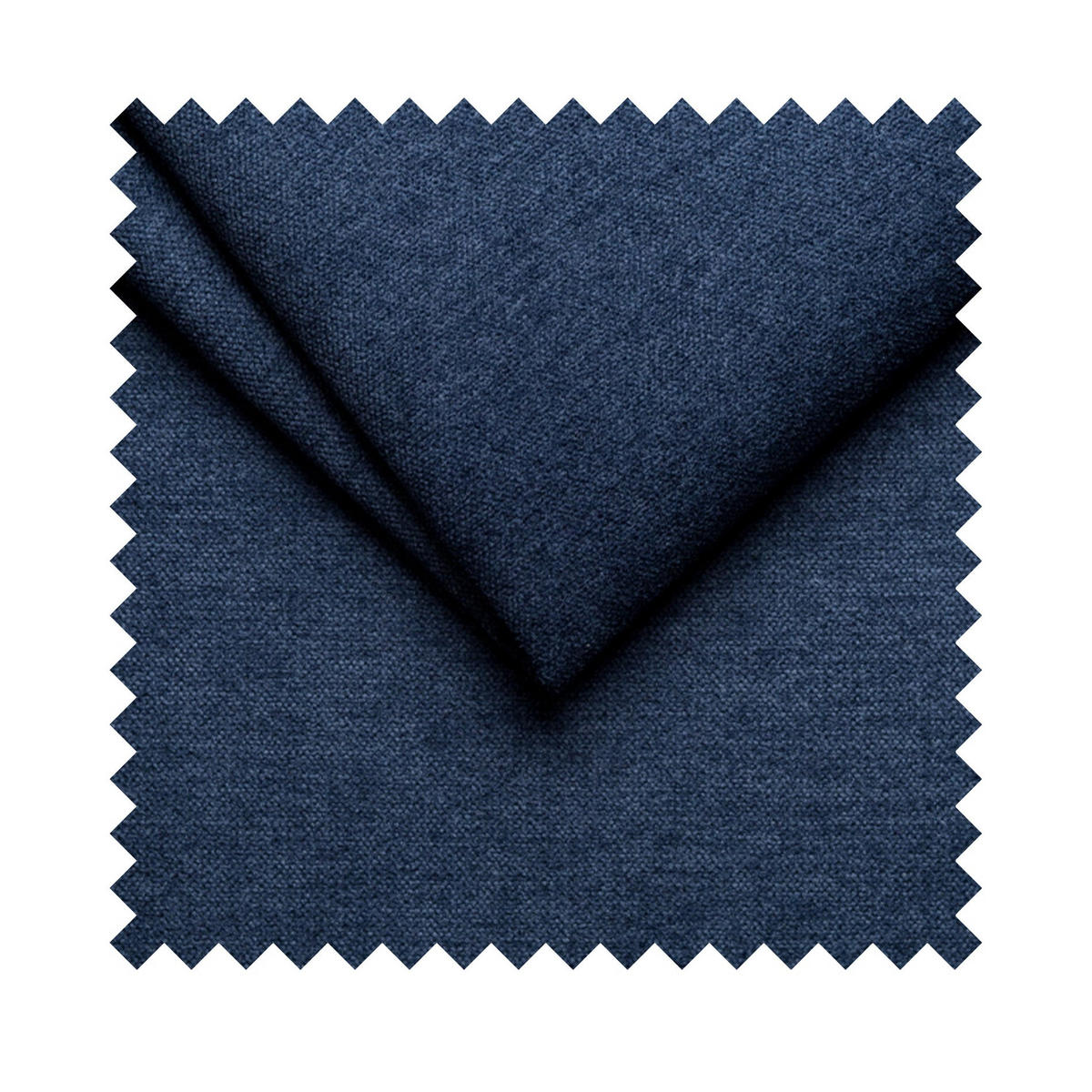 BOXBETT Saliano mit Topper und Chenille-Bezug Marineblau, 200x200 cm - Dunkelblau, Kunststoff/Textil (200/200cm) - Selsey
