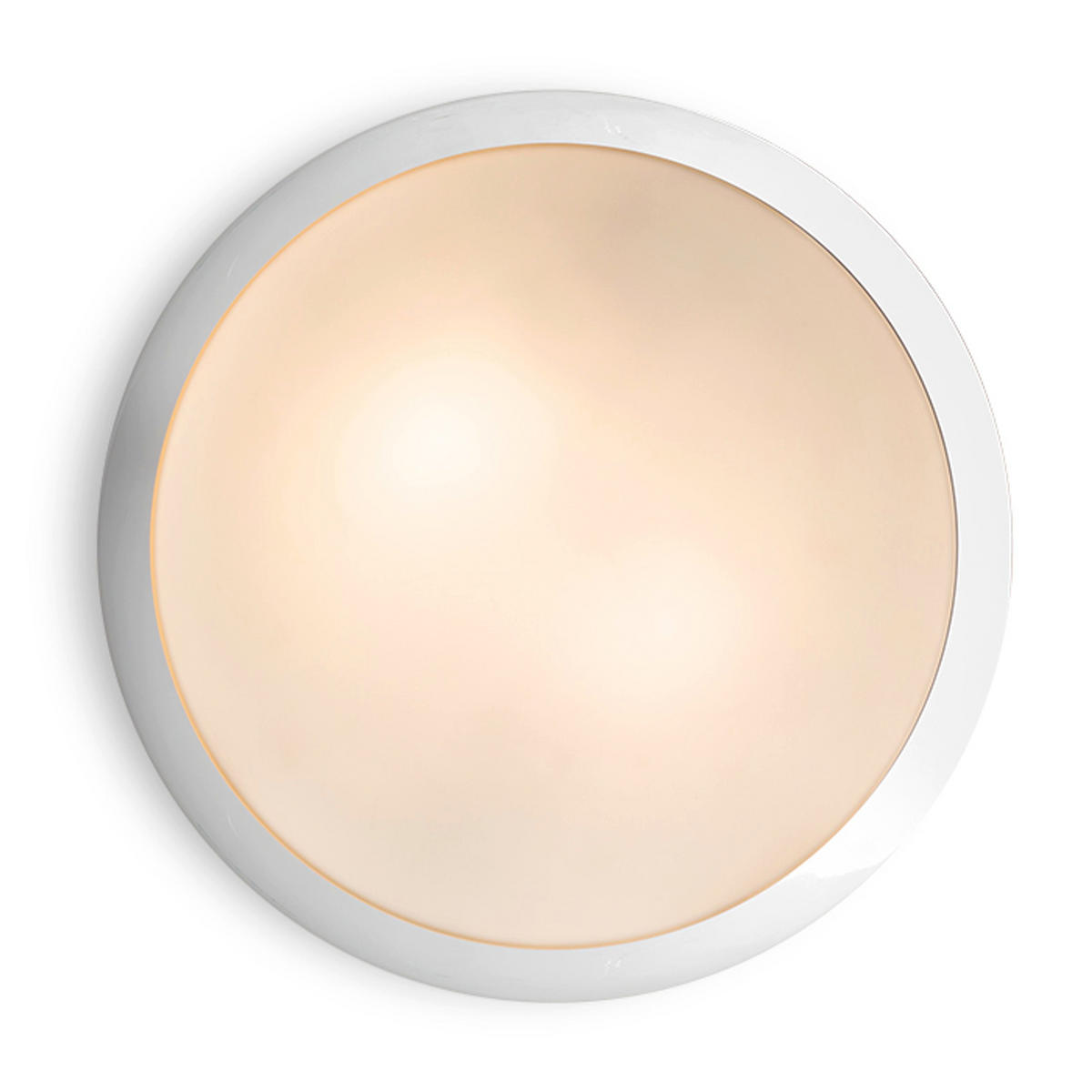 DECKENLEUCHTE GORRA Chrom 12 W IP44 - Chromfarben, Metall (28/28/7cm) - Rendl