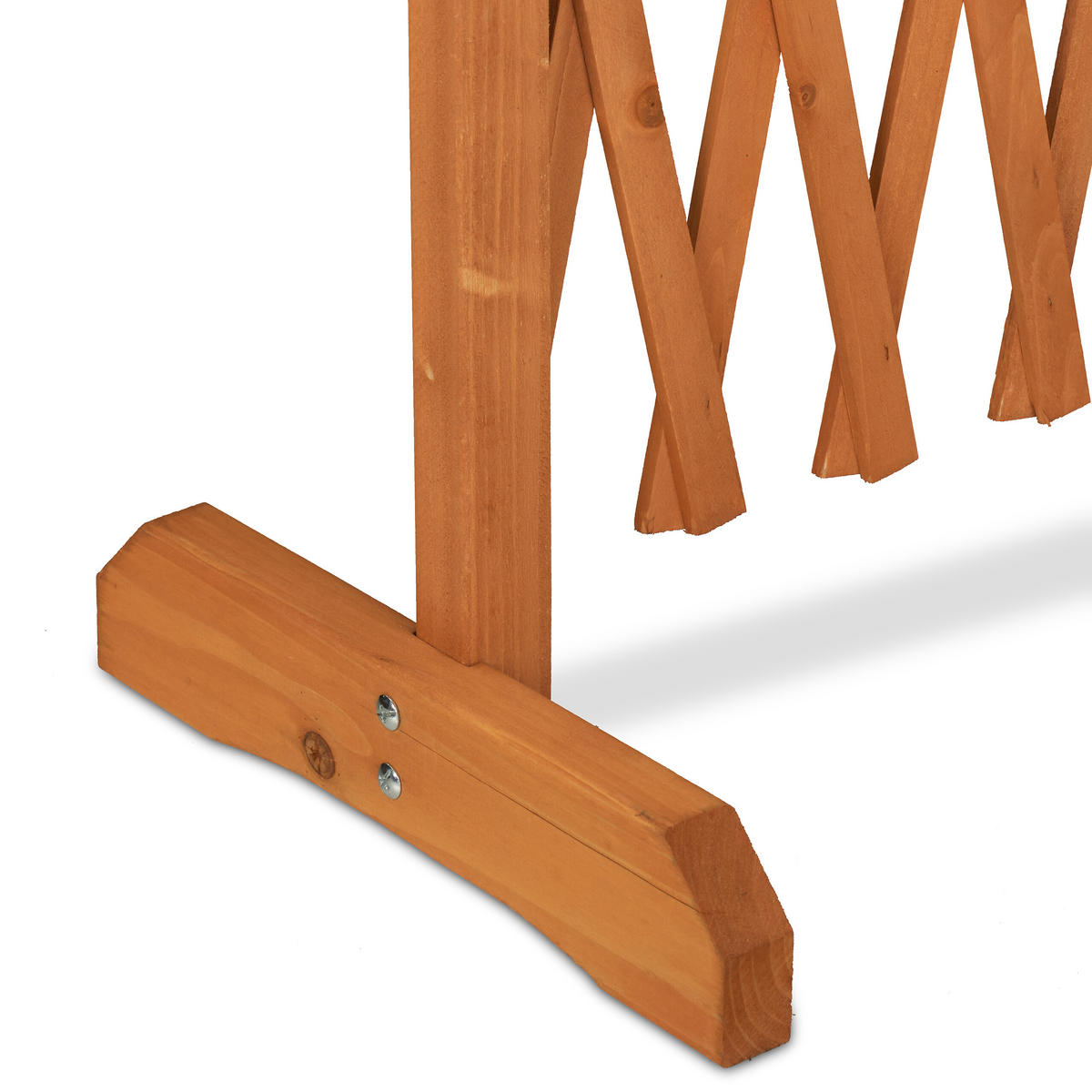 RANKGITTER - Orange, Holz (180/73/28cm) - Relaxdays