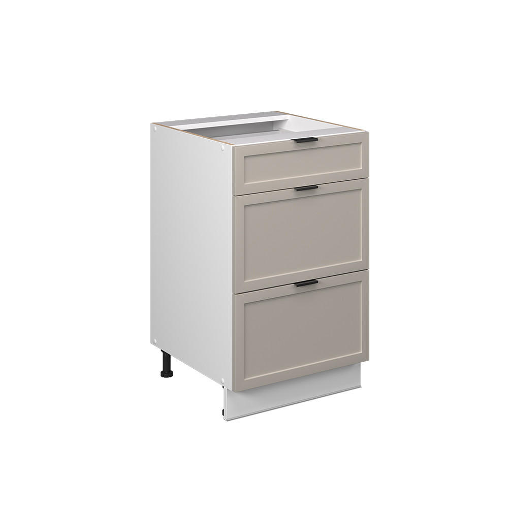 Vicco SPODNÍ SKŘÍŇKA KUCHYŇSKÉ LINKY Fame-Line GreyBeige 50 cm bez pracovní desky