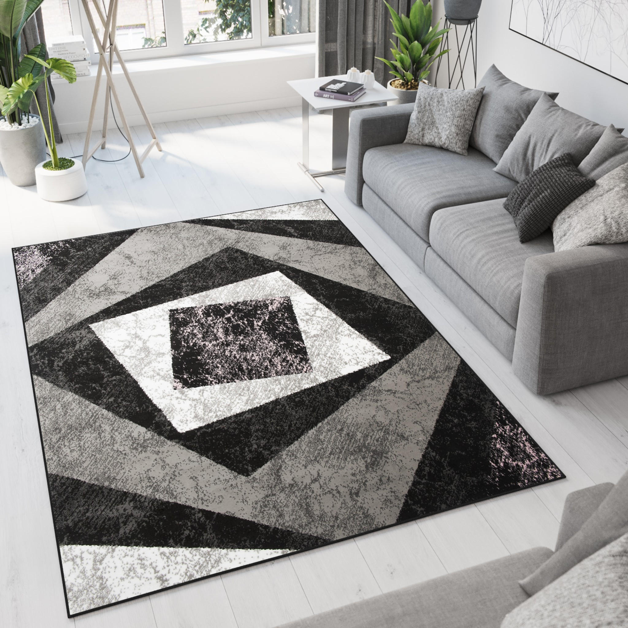 TEPPICH DREAM Schwarz 250/300 cm - Schwarz, Textil (250/300cm) - Tapiso