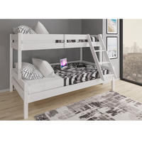 ETAGENBETT Everest Weiß 140x200/90x200 cm - Weiß, Holz (140/200cm) - VitaliSpa